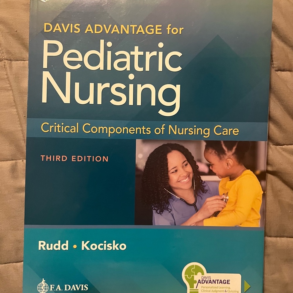 Davis Advantage Pediatric Nursing Book